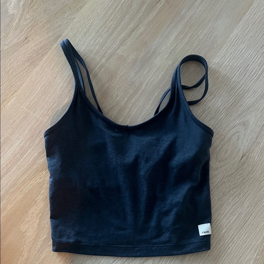 Vuori Dark Gray Apparel with Logo Patch